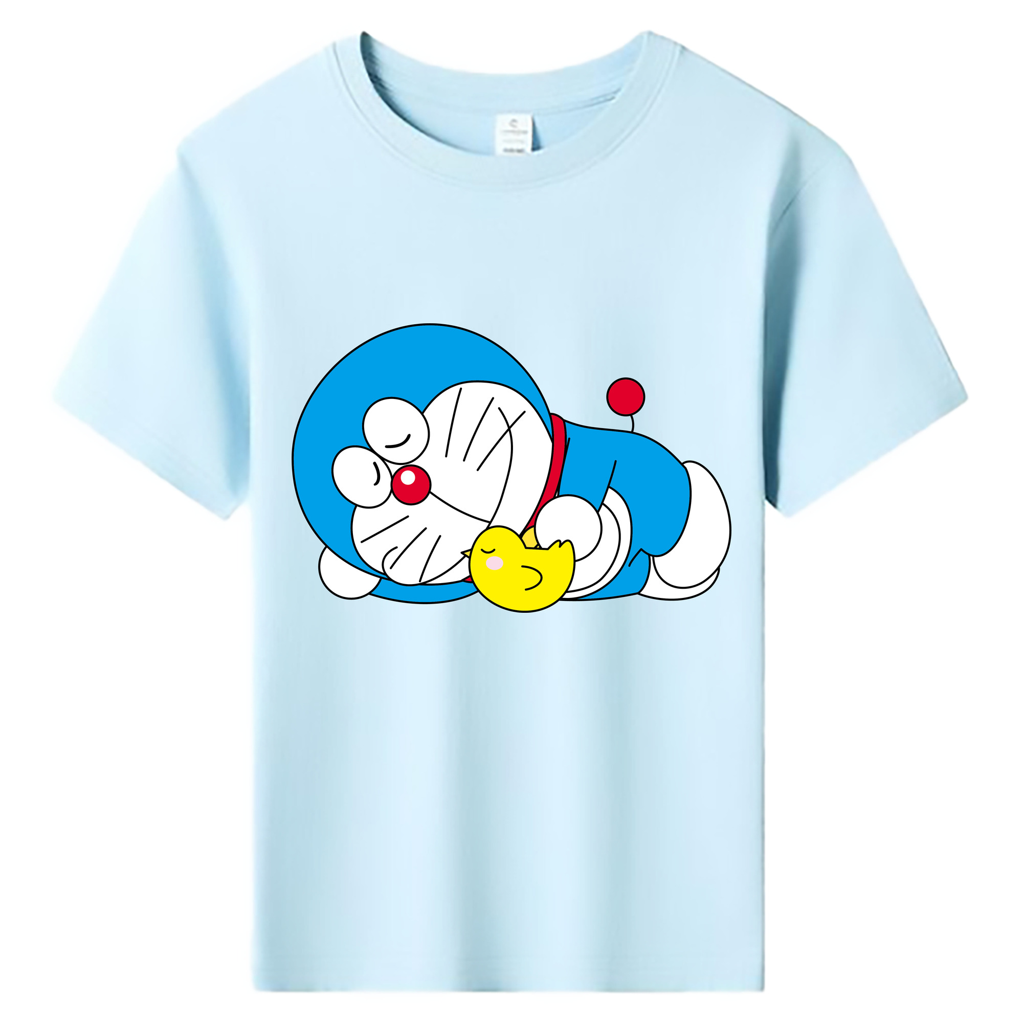 （画像用） ドラえもん Doraemon 綿100％キッズTシャツ（フロントプリント）